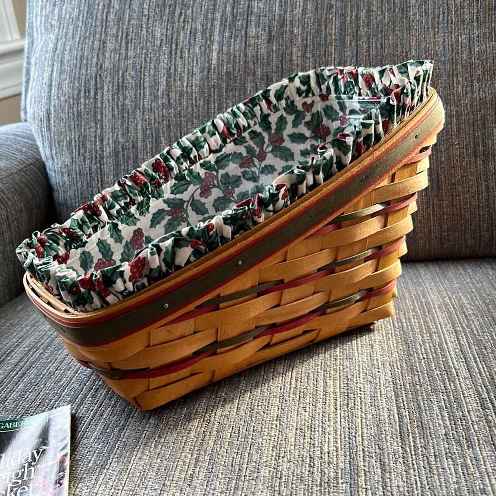 Longaberger Vintage Large Sleigh Basket (1997)